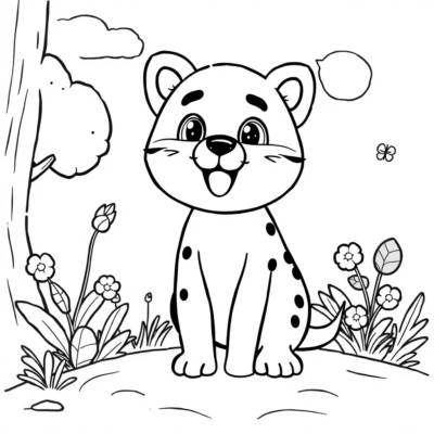 Coloring Book: For Children Aged 4-5 – A Color Learning Book