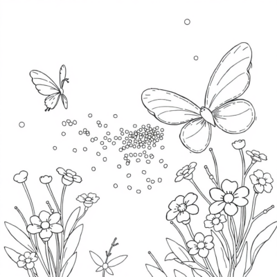 Coloring Book: Tinker Bell Sprinkles Dust