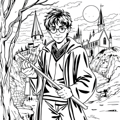Coloring Book: Harry Potter