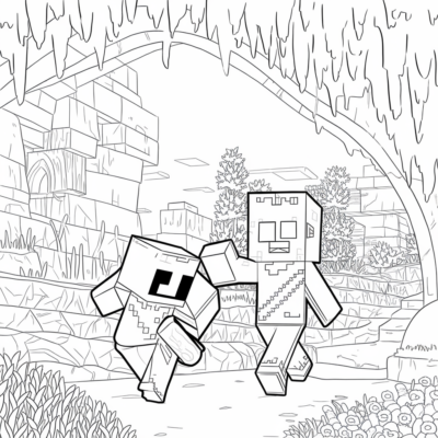 Minecraft – Exploring Underground Caves