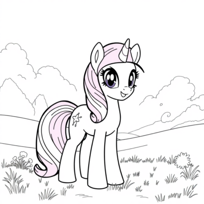 Coloring Book: My Little Pony – Twilight Sparkle in Equestria