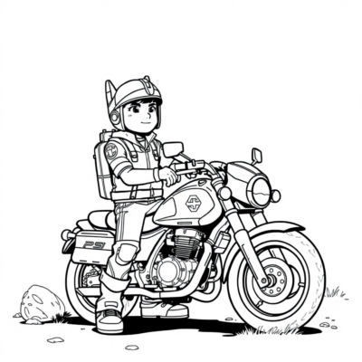 Coloring Book: PAW Patrol: Rocky Fixes the Bike