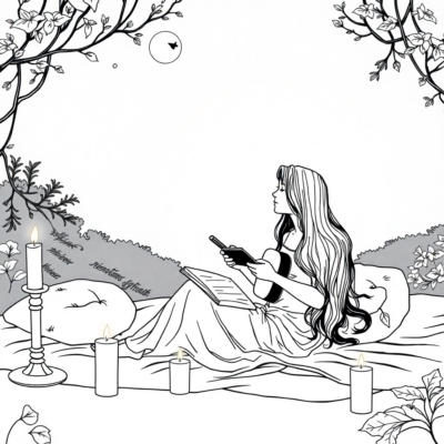 Candlelight Calm: Kids’ Coloring & Music Time