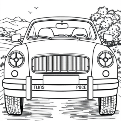 Coloring Book: Cars Coloring Book