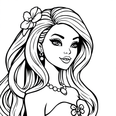 Barbie Coloring Book