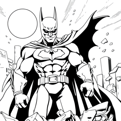 Batman Coloring Book