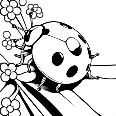 Cute Ladybug Coloring Fun for Kids