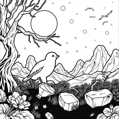 Bing Coloring Book Printable