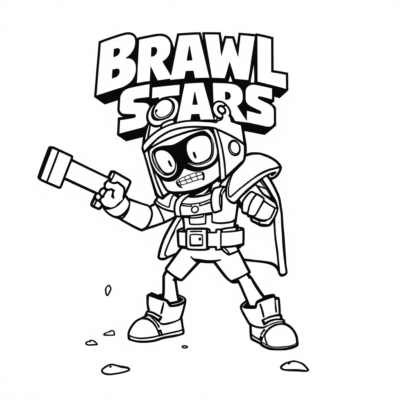 Brawl Heroes: Fun Coloring Adventures