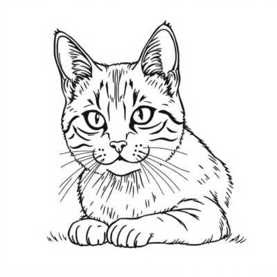 Cozy Cat Naptime Coloring Book