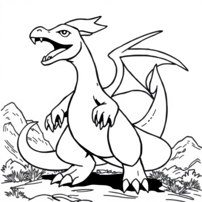 Charizard Coloring Book