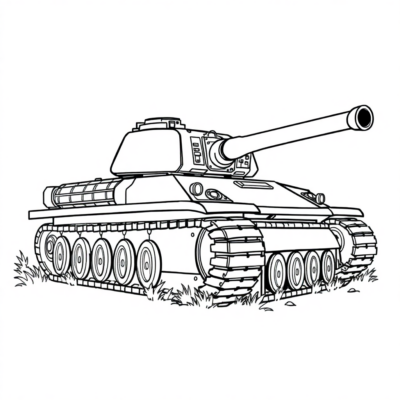 Tanks and Armored Vehicles Coloring Fun