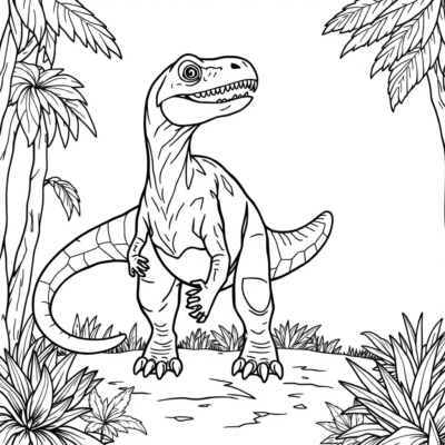 Dinosaur Coloring Book