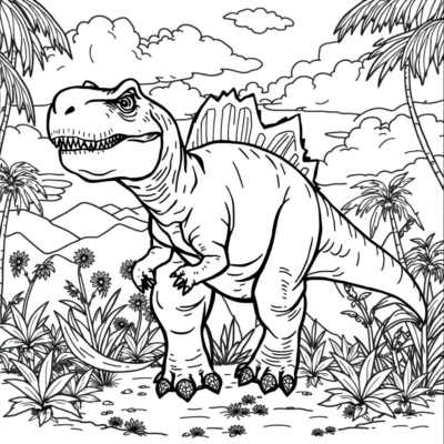 Dino Friends Coloring Quest