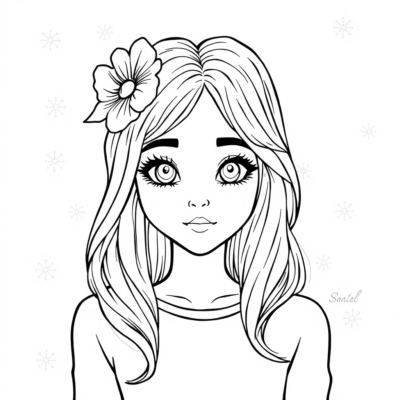 Printable Coloring Sheets for Girls