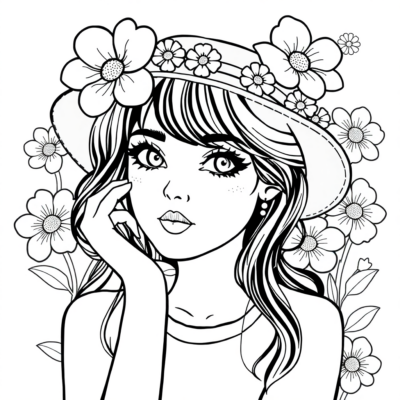 Kids Coloring Book for Girls Fun Designs