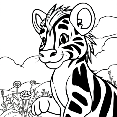 Coloring Book: Large Coloring Pages for Kids on Allegro