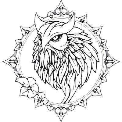 Large Coloring Pages for Printing