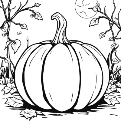 Spooky Pumpkin Coloring Adventure for Kids