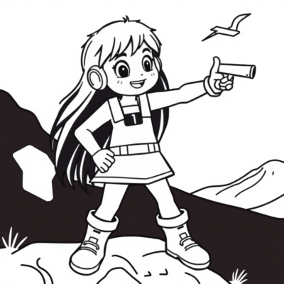 Coloring Book: Electronic Coloring Pages for Kids