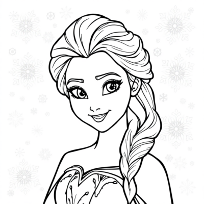Elsa Coloring Book
