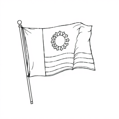 Flags of the World: Coloring Fun for Kids