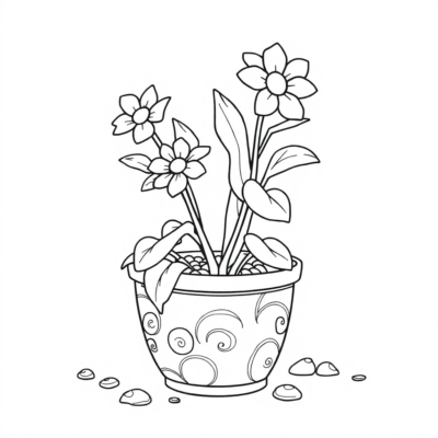 Coloring Book: Adventure Pot Coloring Book for Kids