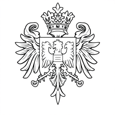 Polish Coat of Arms Coloring Book