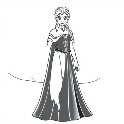 Coloring Book: Frozen Coloring Game
