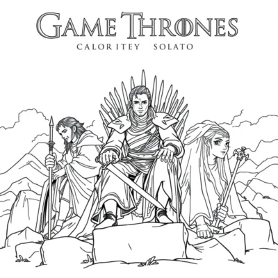 Coloring Book: Game of Thrones Coloring Book