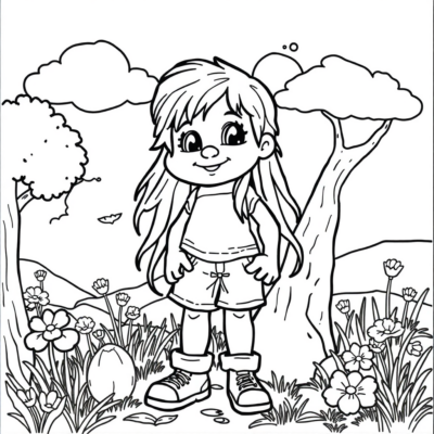 Coloring Book: Coloring graphics for children