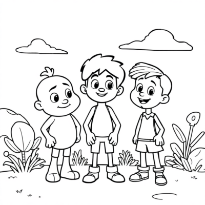 Coloring Book: Grylandia – Games, Cartoons, Coloring Pages, Fun