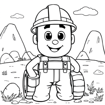 Coloring Book: Bob the Builder Coloring Pages