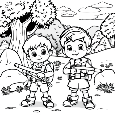 Coloring Book: Games for 3-Year-Olds