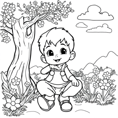 Coloring Book: Adventure Games for Kids