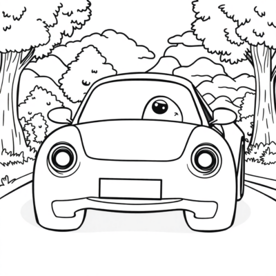 Coloring Book: Kids’ Games Coloring Cars