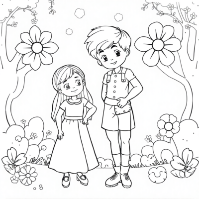 Coloring Book: Games for Kids, Coloring Pages, Dress Up