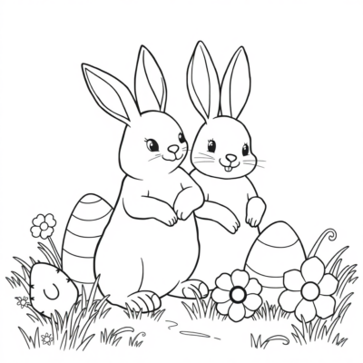 Coloring Book: Easter Coloring Games for Kids