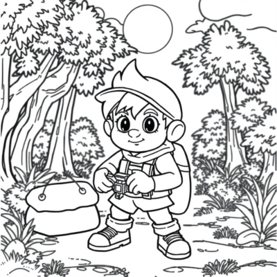 Coloring Book: Games for Kids in Polish Colorings