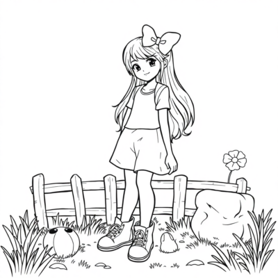 Coloring Book: Games for Girls Coloring Pages