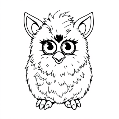 Coloring Book: Furby Coloring Games