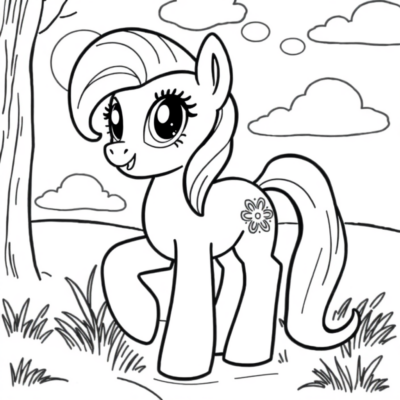 Coloring Book: My Little Pony Coloring Games