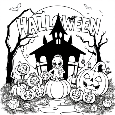 Halloween Coloring Pages