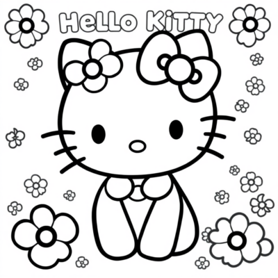 Cute Kitty Coloring Adventure