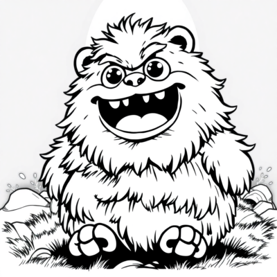 Cuddly Huggy Coloring Adventure