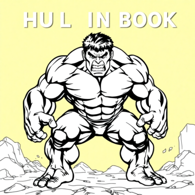 Hulk Coloring Book