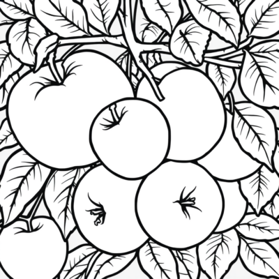 Little Apple Coloring Book
