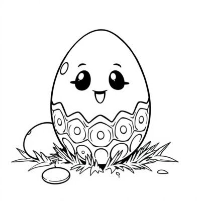 Egg Coloring Book