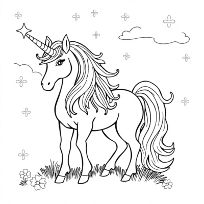 Magical Unicorns: Color & Sparkle Adventures