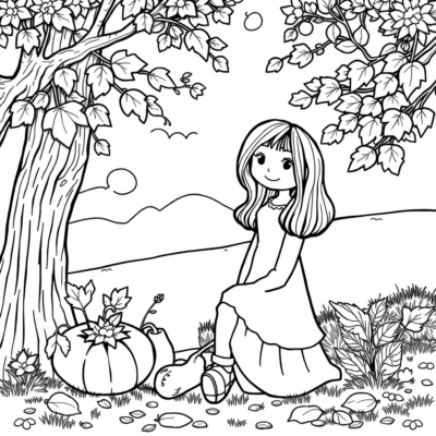 Autumn Fun: Kids’ Fall Coloring Adventure